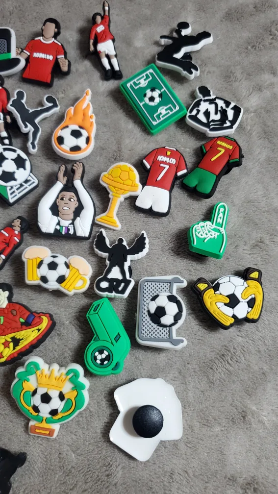 Cristiano Ronaldo Soccer Crocs Charms image indicator(3)