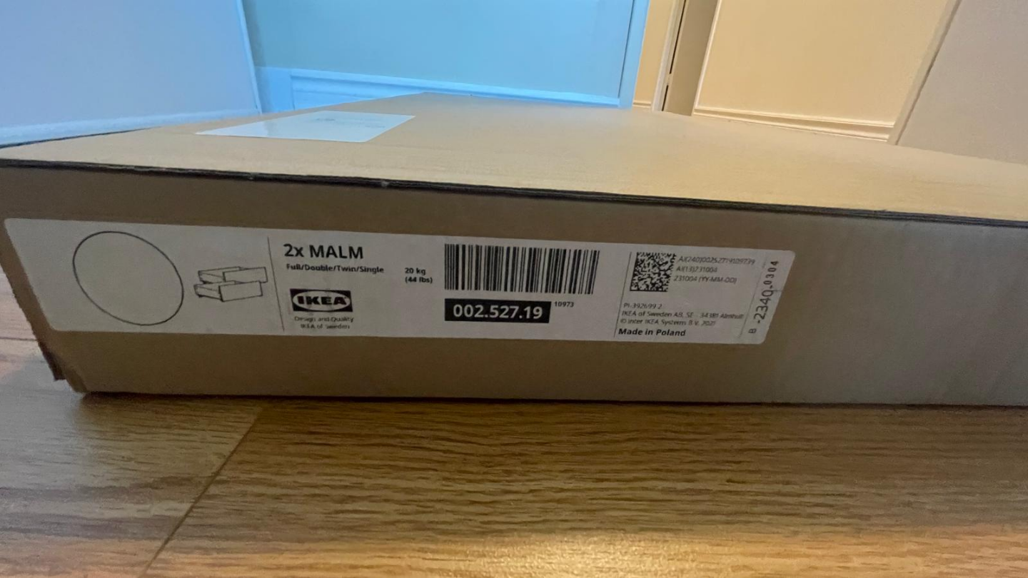 BRAND NEW IKEA MALM White Bed Frame with Storage (no mattress) - photo 4