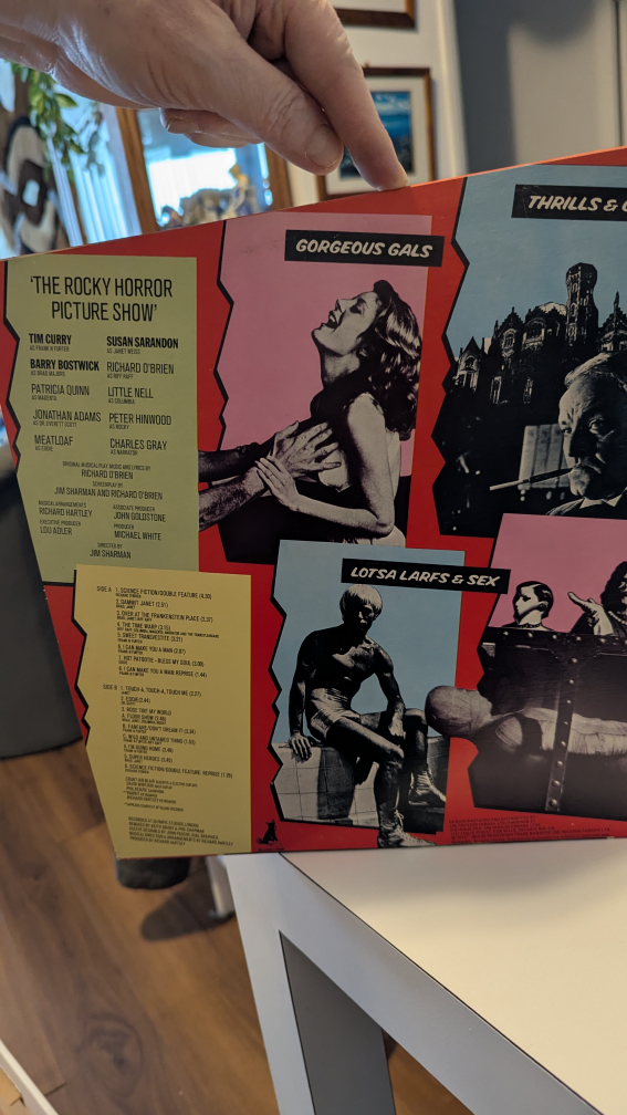 The Rocky Horror Picture Show Original Soundtrack Vinyl Record - photo 2