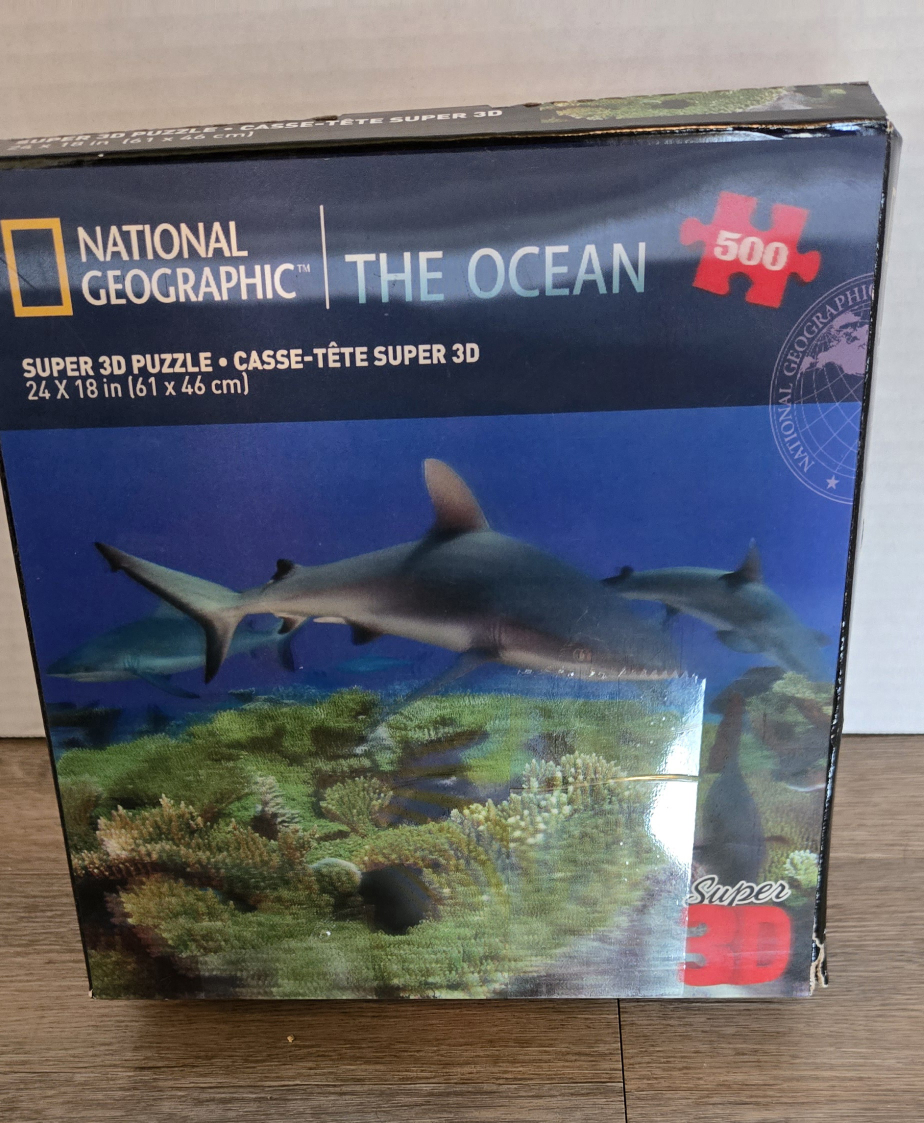 💚National Geographic 500-Piece Super 3D Puzzle - The Ocean💚