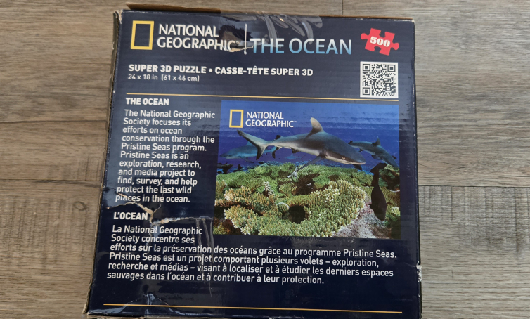 💚National Geographic 500-Piece Super 3D Puzzle - The Ocean💚 - photo 2