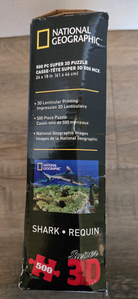 💚National Geographic 500-Piece Super 3D Puzzle - The Ocean💚 - photo 3