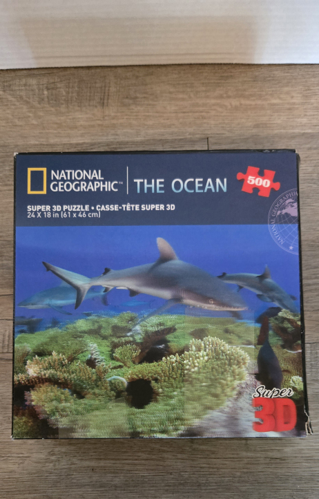 💚National Geographic 500-Piece Super 3D Puzzle - The Ocean💚 - photo 4