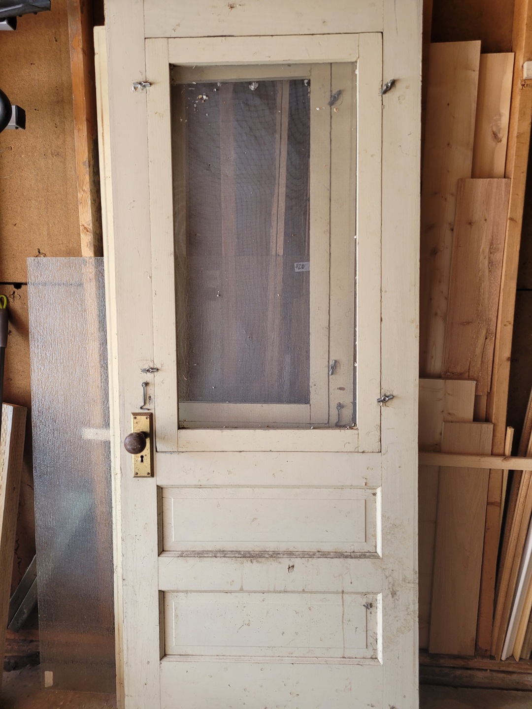 Antique screen door 32" x 80"