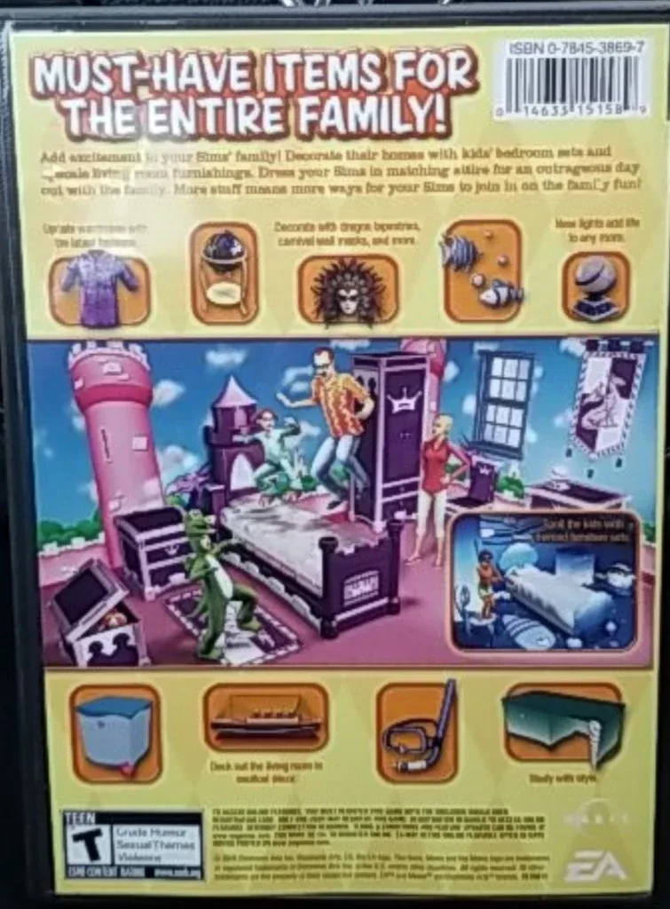 The Sims 2 Family Fun Stuff PC Game image indicator(3)