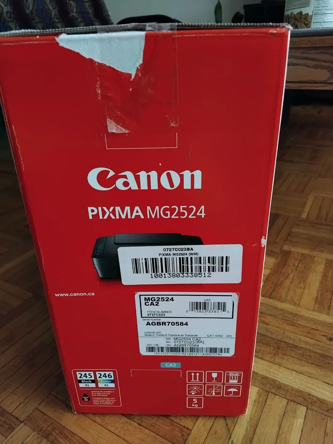 Canon Printer MG2524 Almost New image indicator(2)