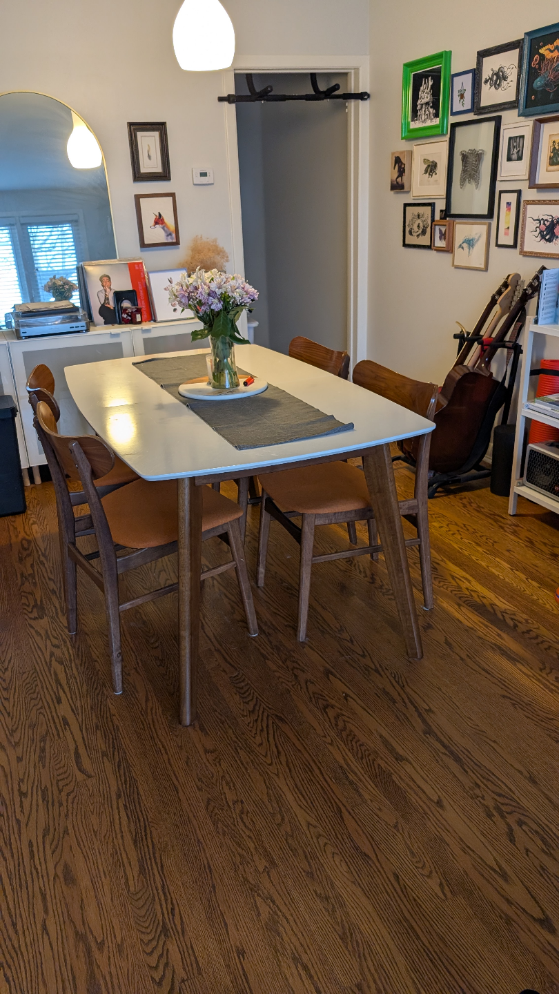 Extendable Dining Room Table Set - photo 3