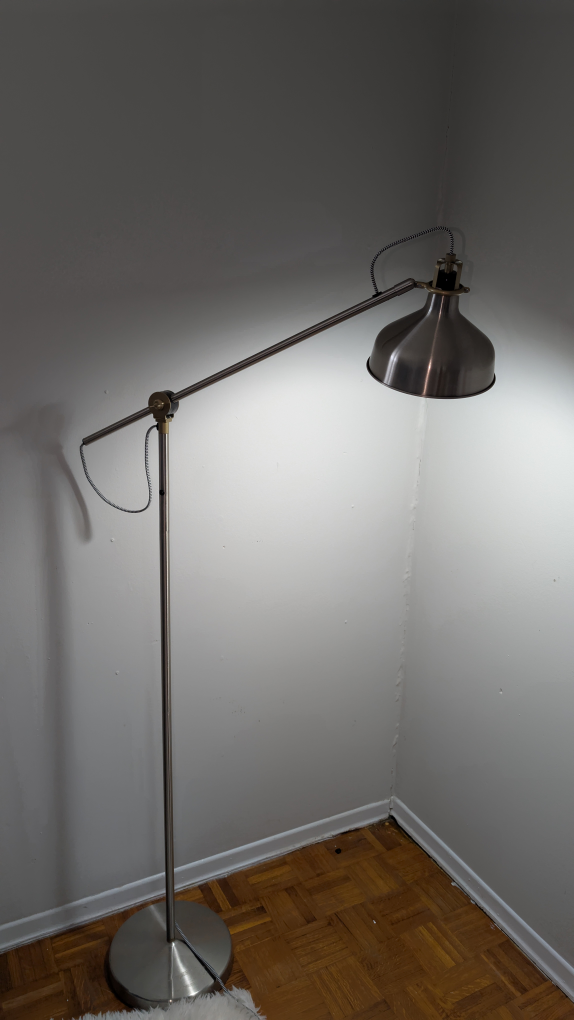 IKEA RANARP - STAINLESS STEEL - Lamp!