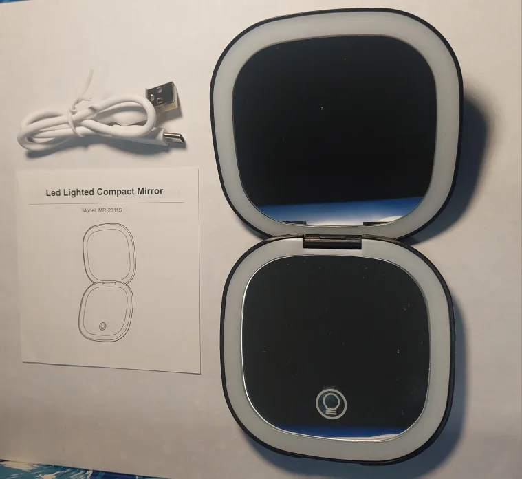 LED Lighted Compact Mirror image indicator(4)