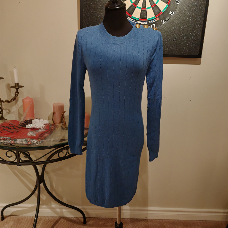 L'Agence style Women's Blue Dress - photo 5