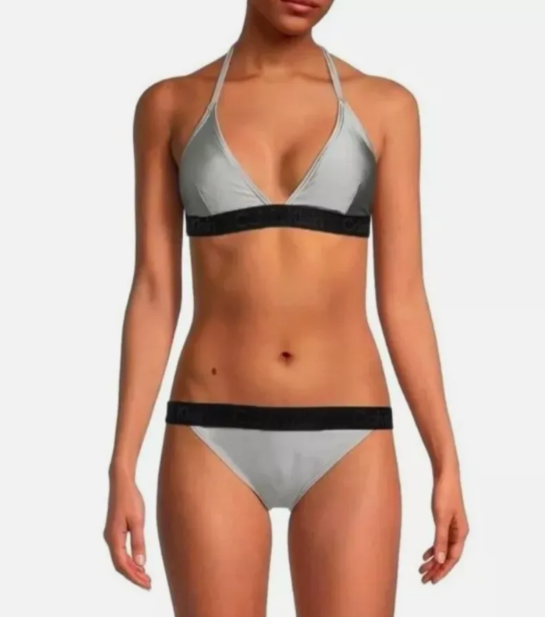 Calvin Klein Women's Bikini Set - Size L/G thumbnail