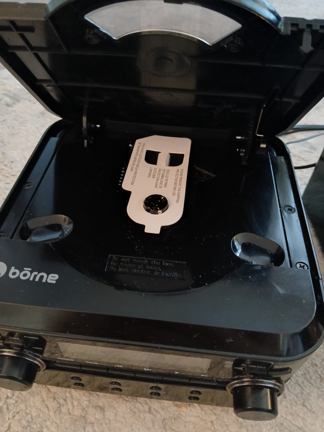 i-borne CD Player with Bluetooth and Speakers - photo 3