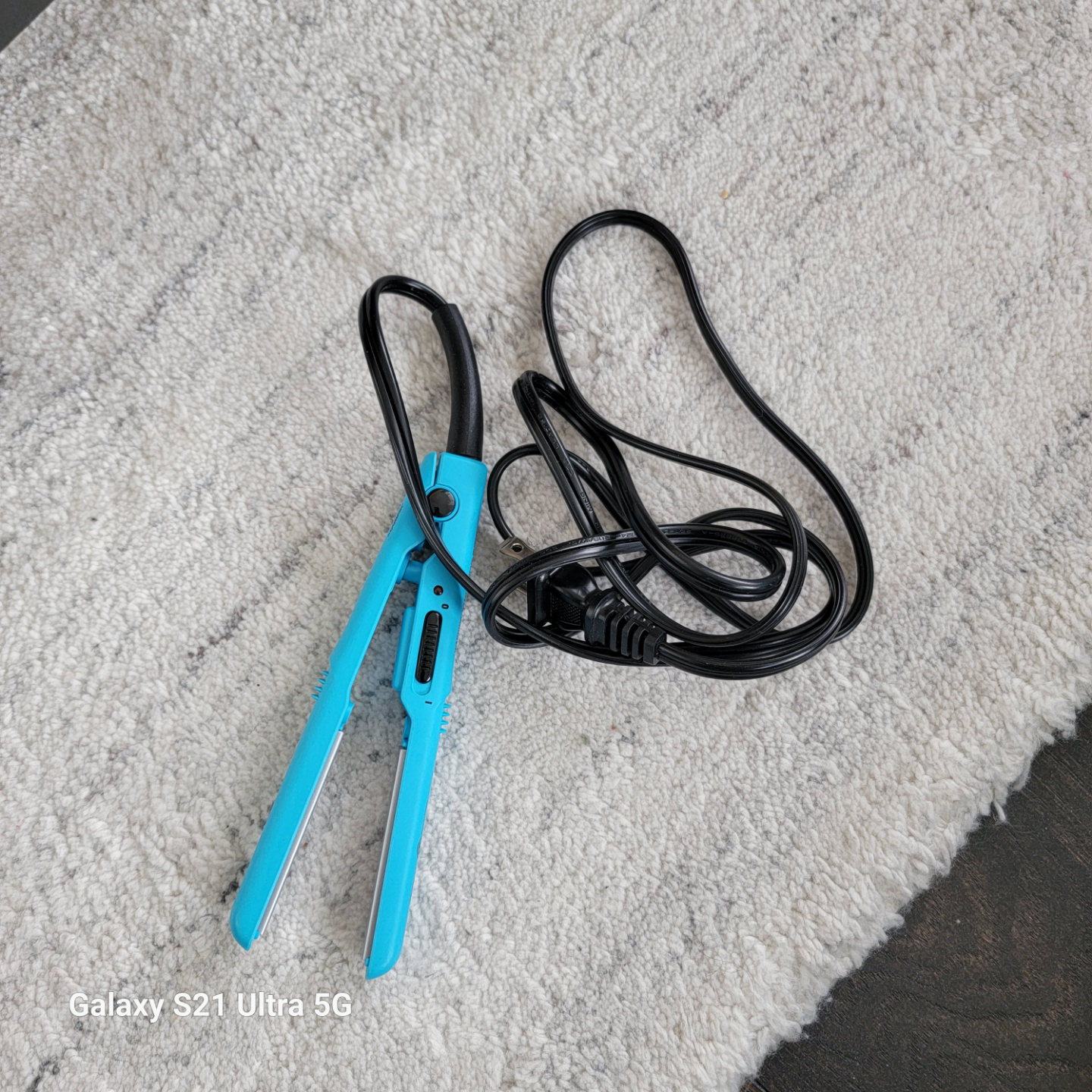 Conair Quo Mini Hair Straightener - Blue - photo 2