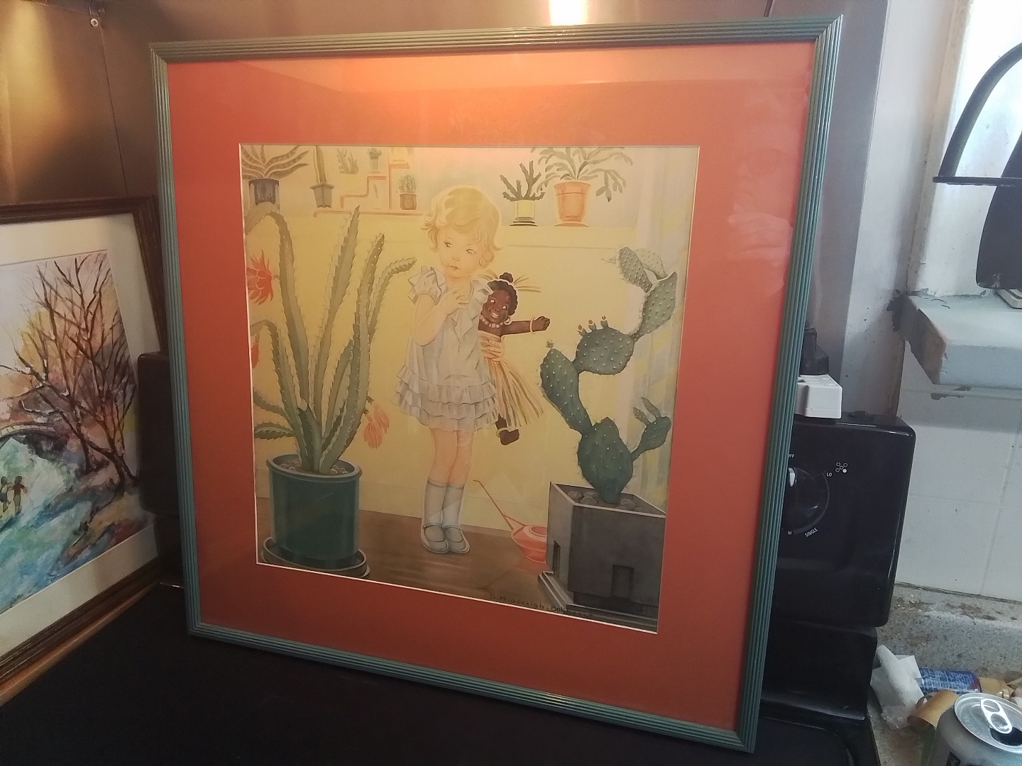 Framed Art Print by B. Midderigh-Bokhorst