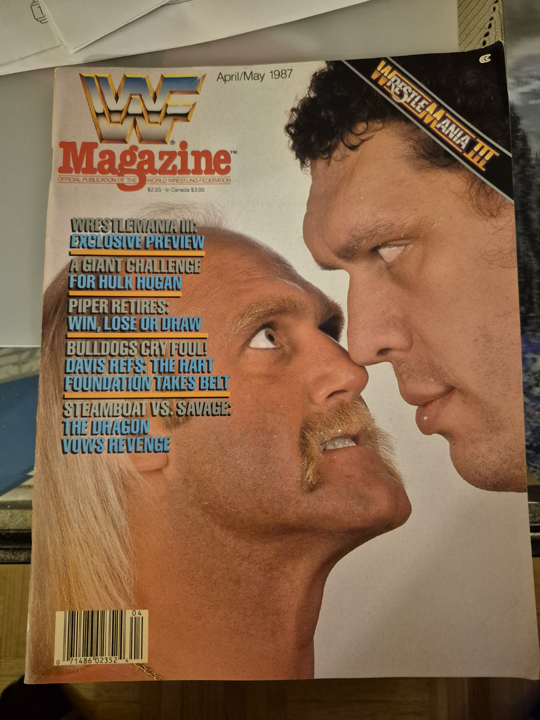 WWF Magazine April/May 1987 Issue