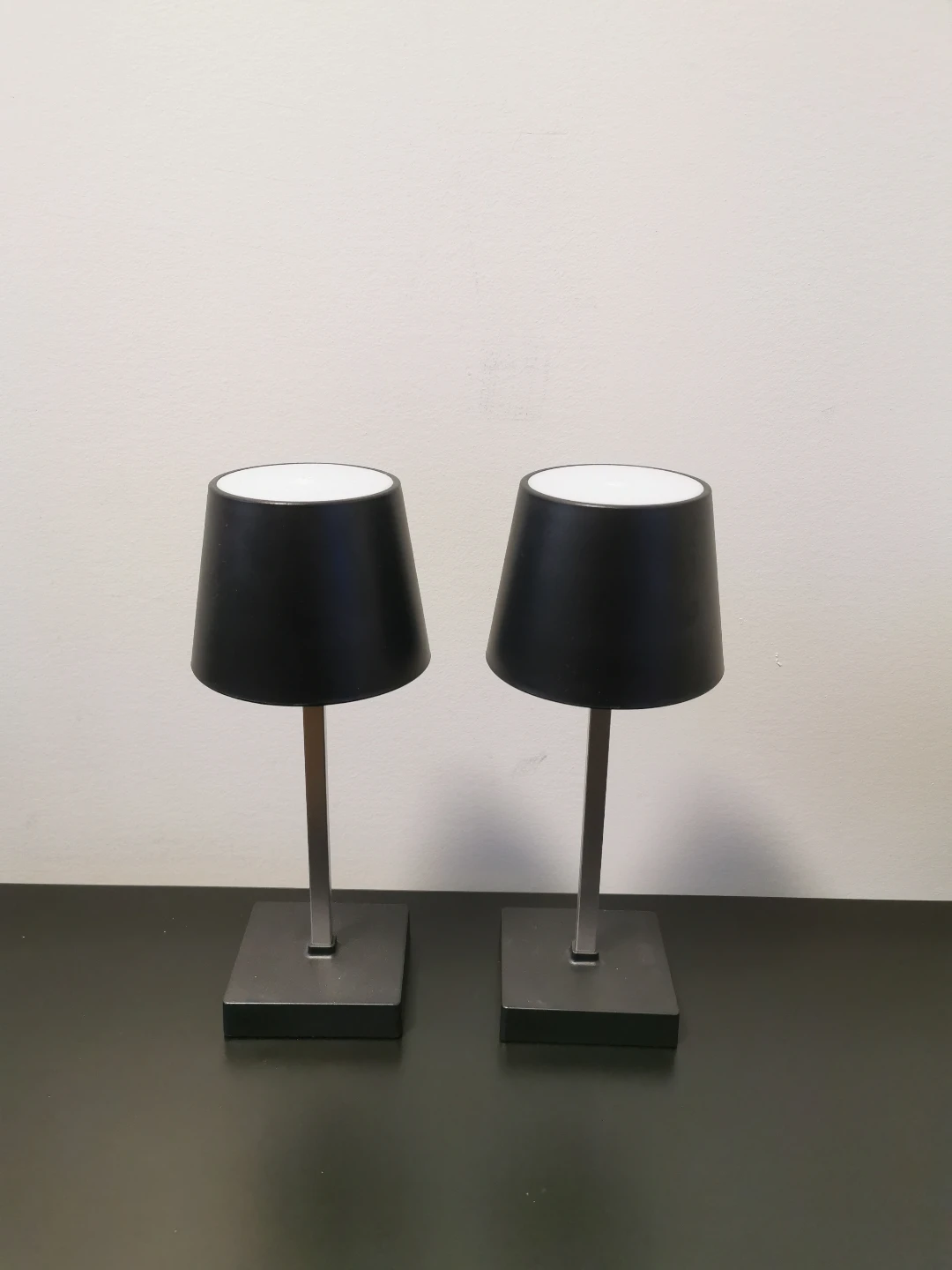 Pair of LED Table Lamps with 3 levels of light