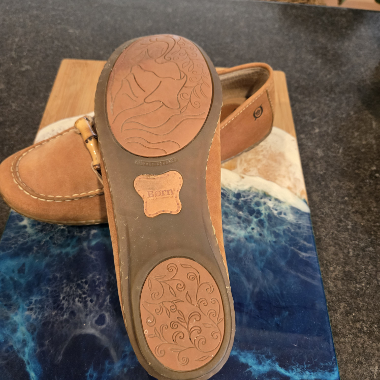 Born Women's Size 9 Tan Leather Loafers - photo 5