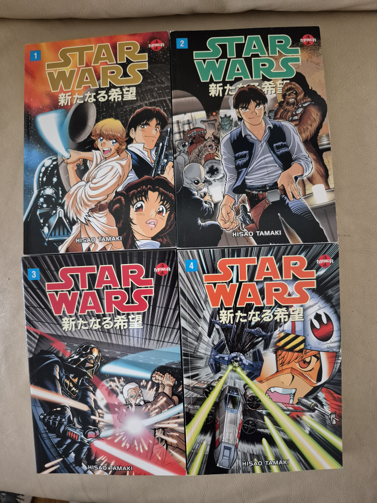Star Wars Manga - A New Hope - Complete 4 Volume Set - photo 5