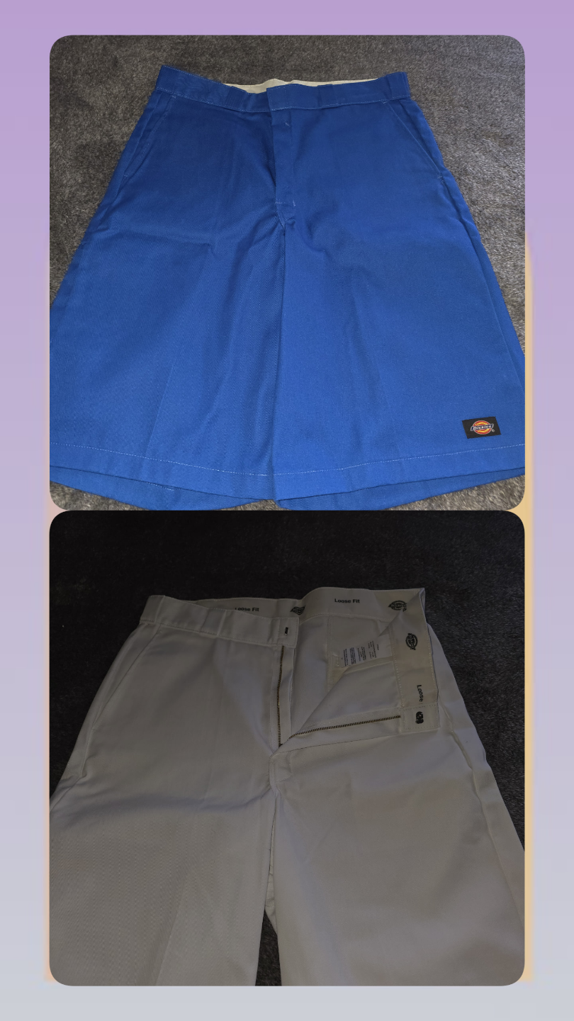 Dickies Loose Fit Work Shorts - Two Pairs - Size 34 & 36