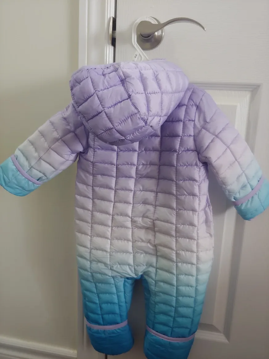 Snozu Baby Snowsuit 9-12 Months 💚 image indicator(7)