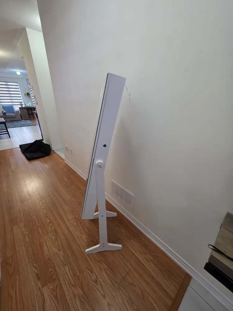 SONGMICS Full-Length Mirror with Jewelry Cabinet image indicator(9)