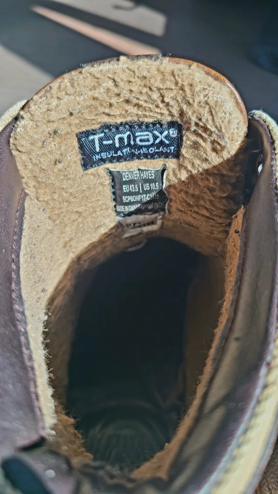 T-Max Denver Hayes Men's Brown Leather Boots image indicator(5)