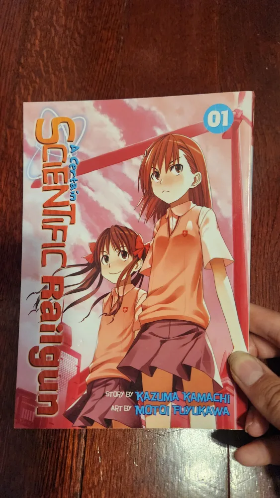 A Certain Scientific Railgun Manga Volumes 1-3 image indicator(3)