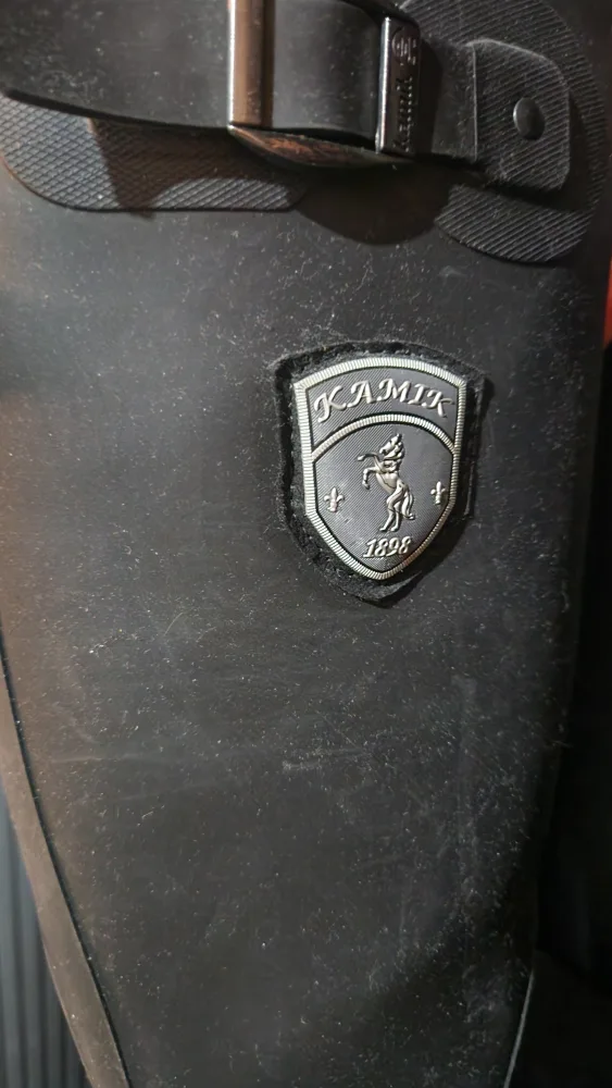 Kamik Women's Size 6 Black Rubber Boots image indicator(3)