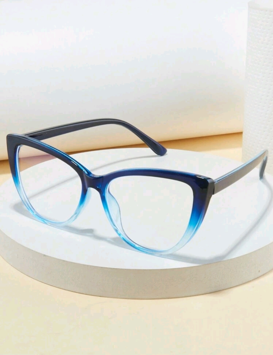 Blue Gradient Cat Eye Glasses 💙✨️