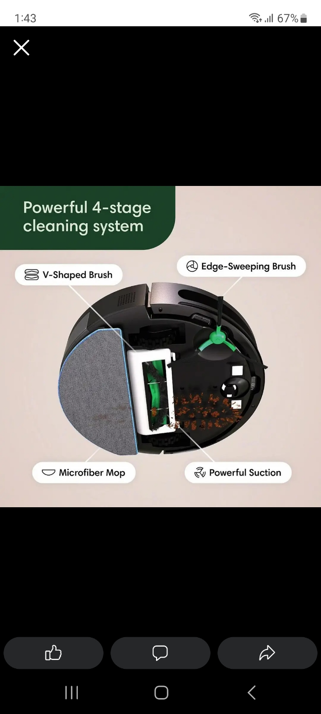 iRobot Roomba Combo Essential Robot Vacuum and Mop - photo 2