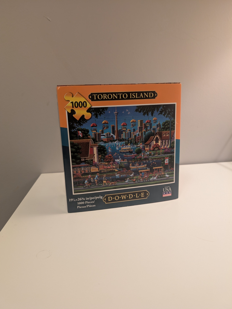 Dowdle 1000-Piece Toronto Island Jigsaw Puzzle