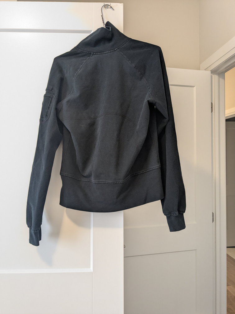 Lululemon Black Scuba Hoodie Zip-Up Jacket - photo 2