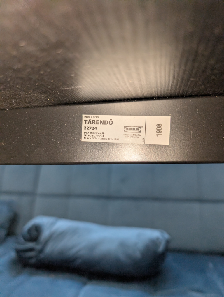 IKEA TARENDERO Black table *brand new* - photo 4
