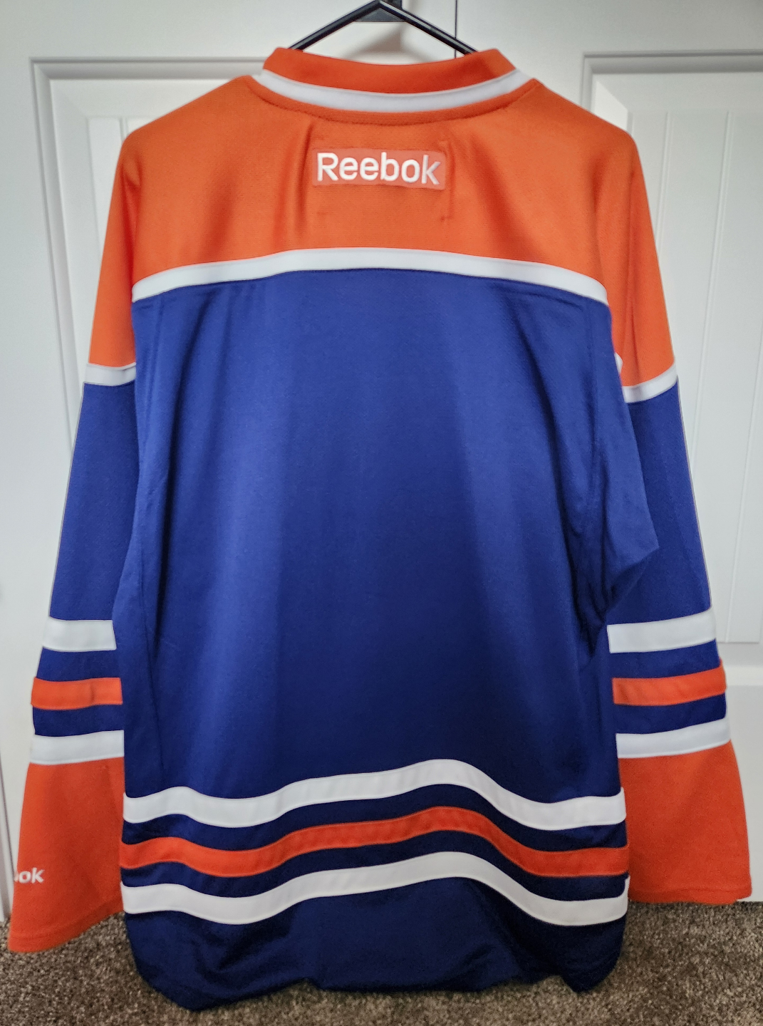 Men's Medium Oilers Reebok NHL Jersey - photo 2