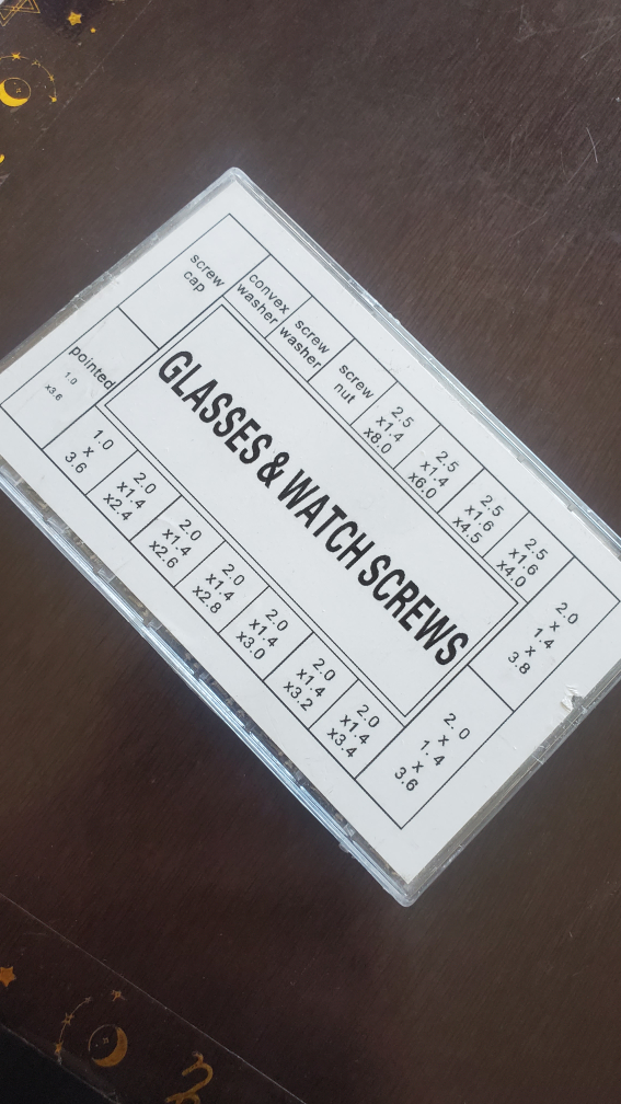 Assorted Glasses & Watch Screws Kit - photo 2