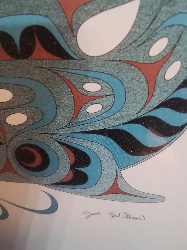 Joe Wilson Spawning Salmon Art Print💚 image indicator(3)