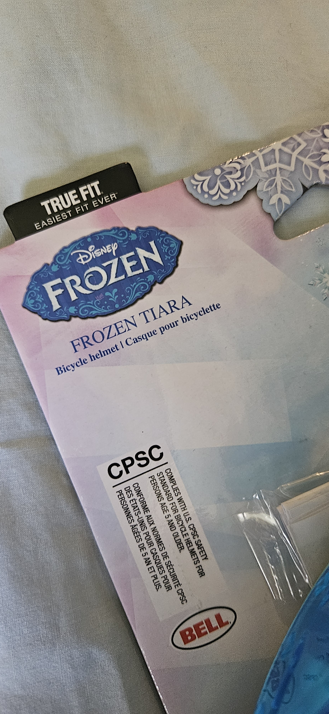 Disney Frozen Bicycle Helmet - Bell, Size 5-8 - photo 3