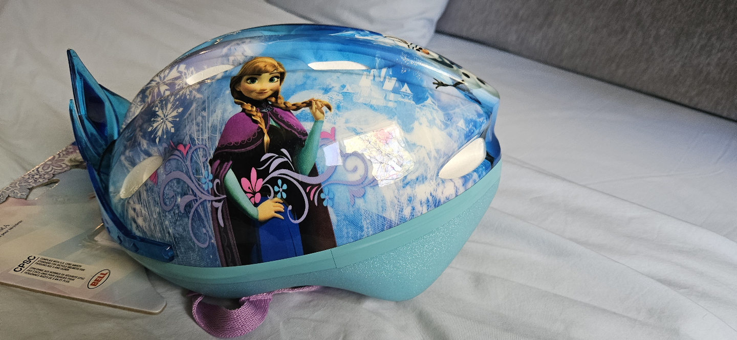 Disney Frozen Bicycle Helmet - Bell, Size 5-8 - photo 4