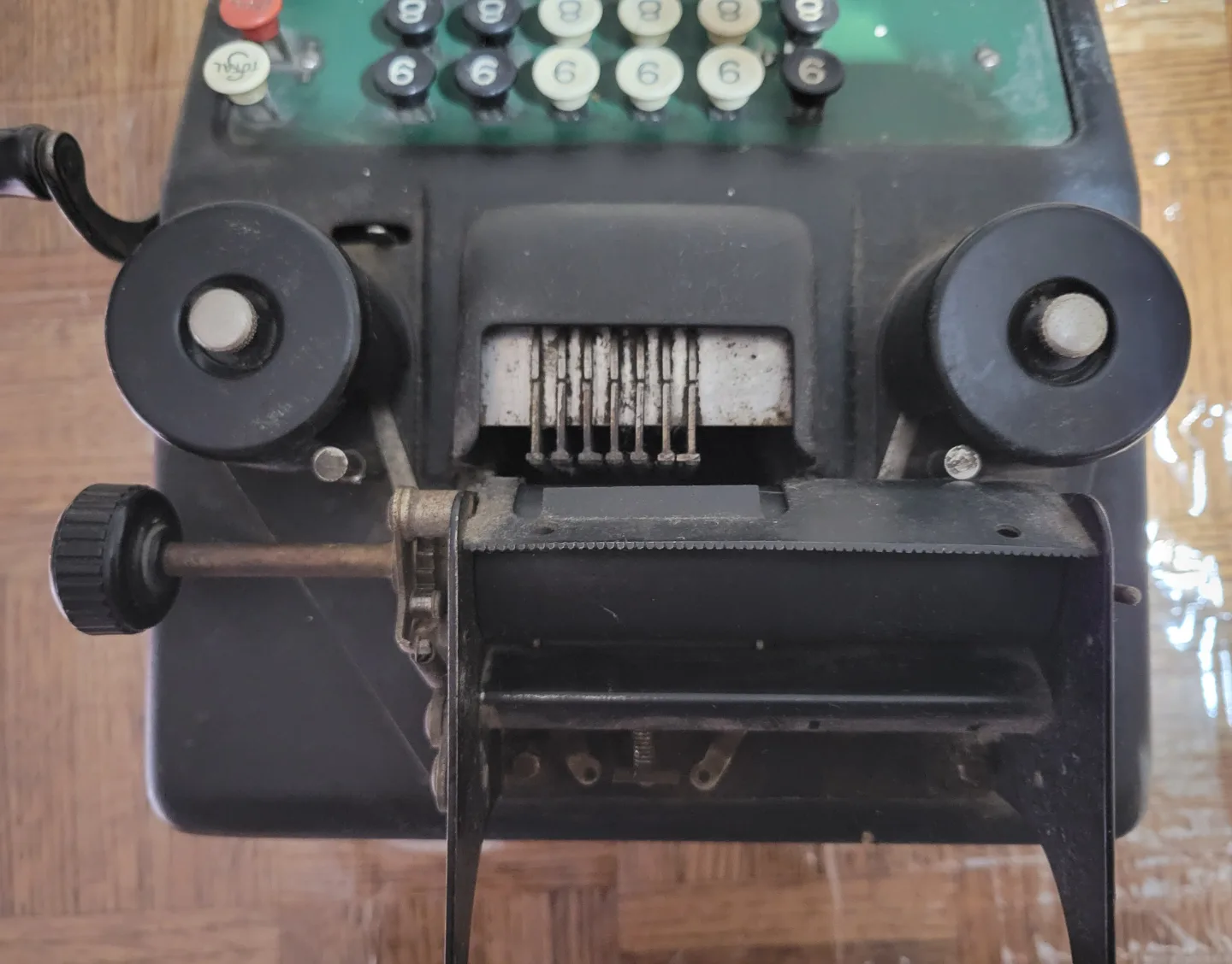 Vintage Burroughs Adding Machine image indicator(3)