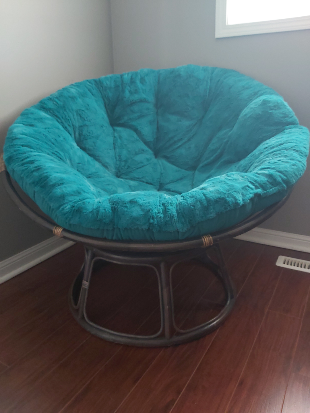 Teal Papasan Chair