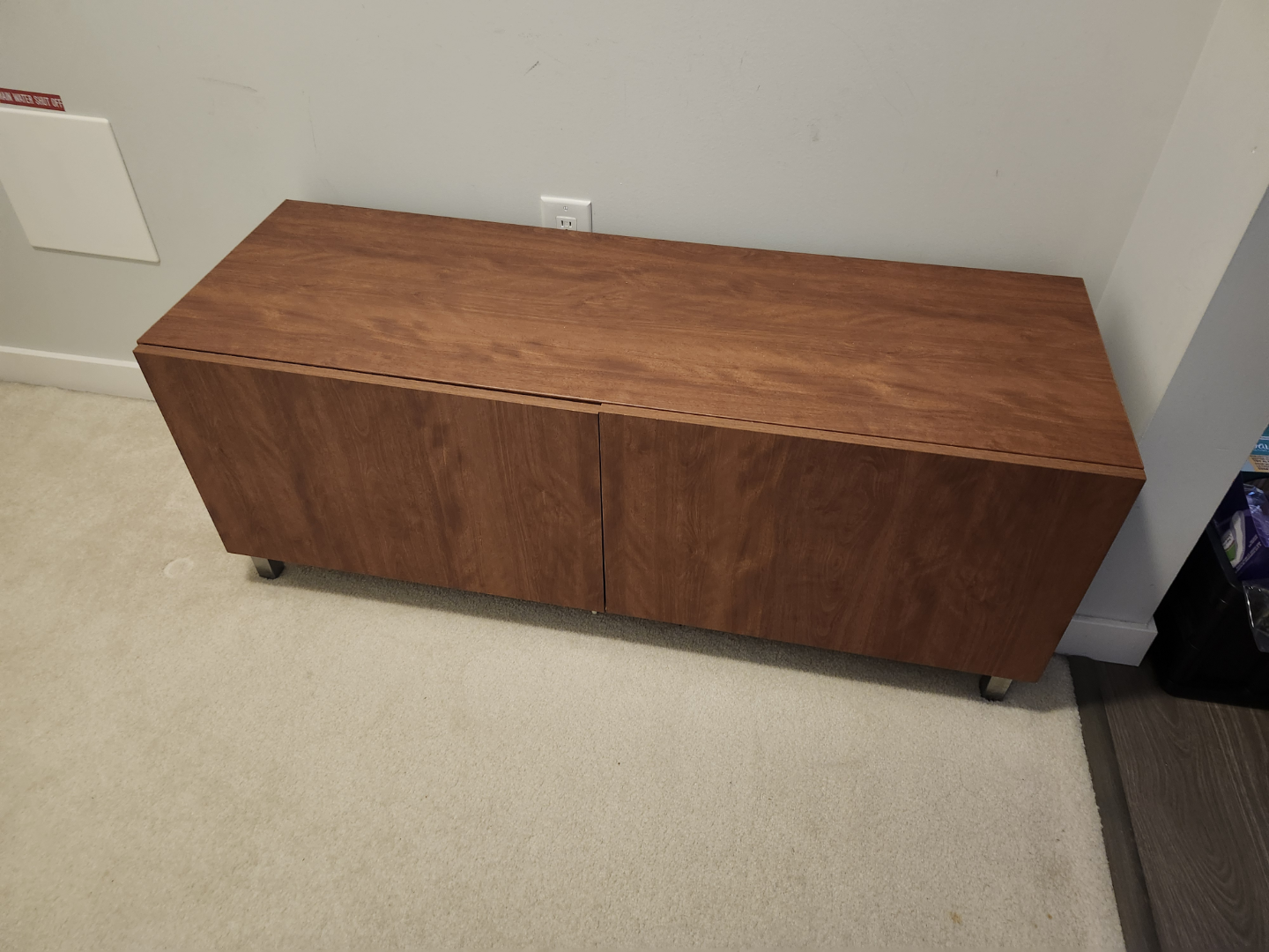 Brown Wooden TV stand / media console