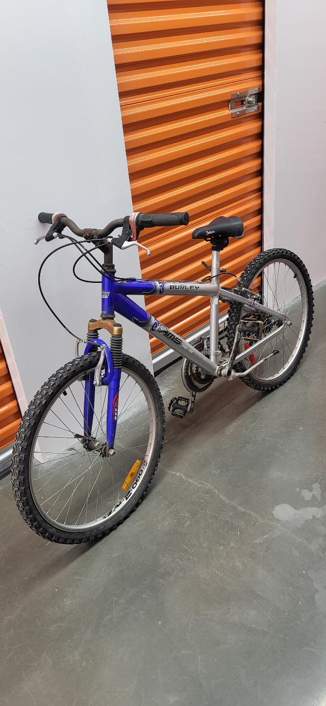Burley Blue and Silver Bike - photo 2