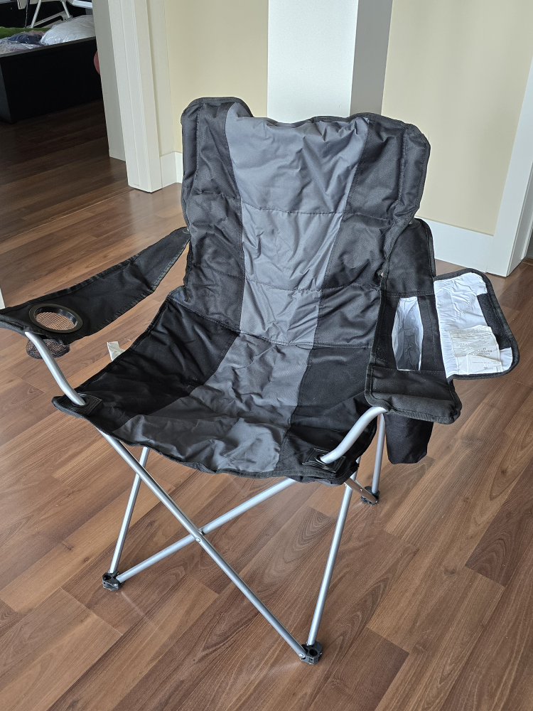 Folding Camping Chair with Cup Holder