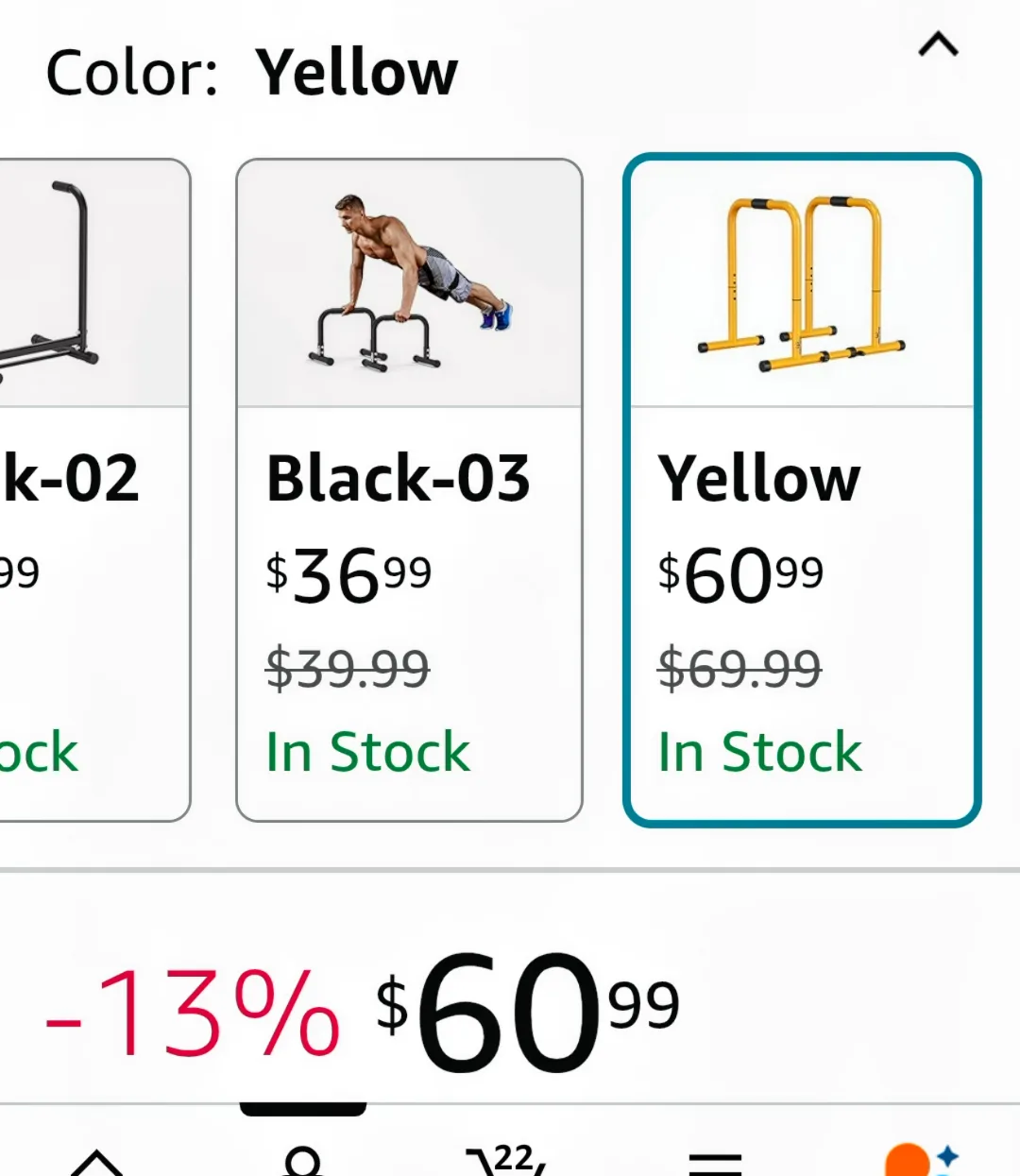 RELIFE Adjustable Dip Stand Parallel Bars for Home Gym Workout image indicator(5)