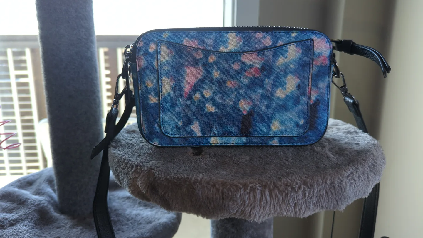 Marc Jacobs Blue Tie-Dye Side Bag thumbnail