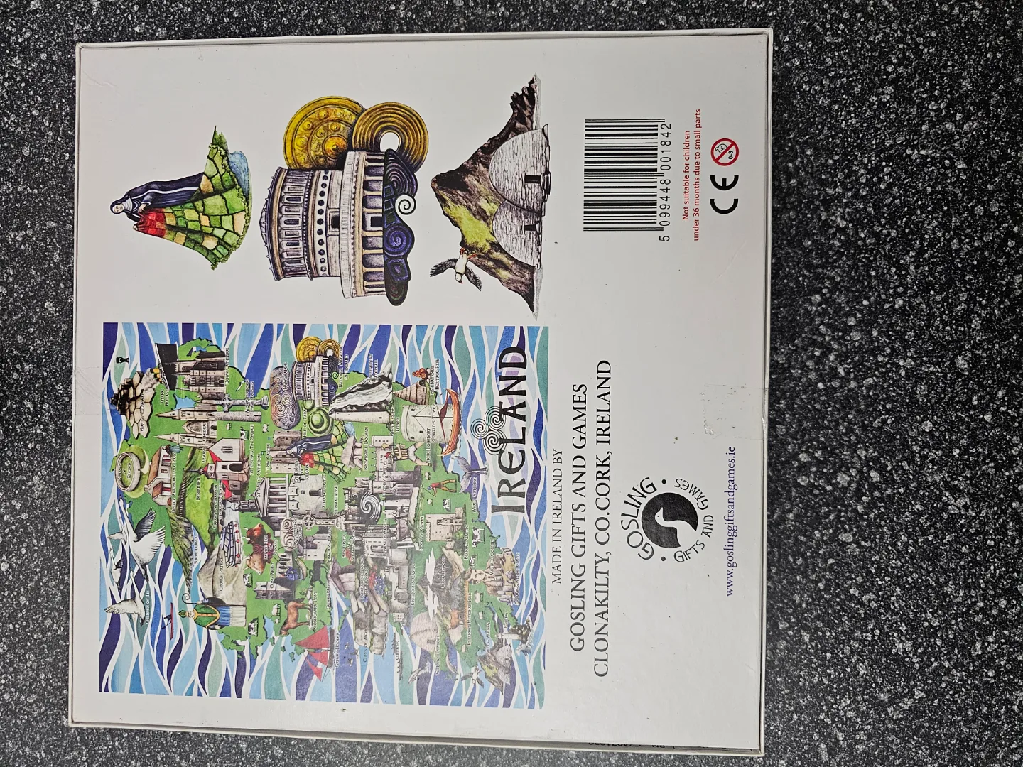 Gosling Games 1000-Piece Art Puzzle of Ireland image indicator(4)