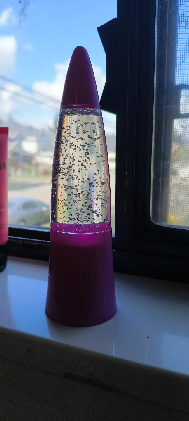 Purple Glitter Lava Lamp Free Cycle thumbnail