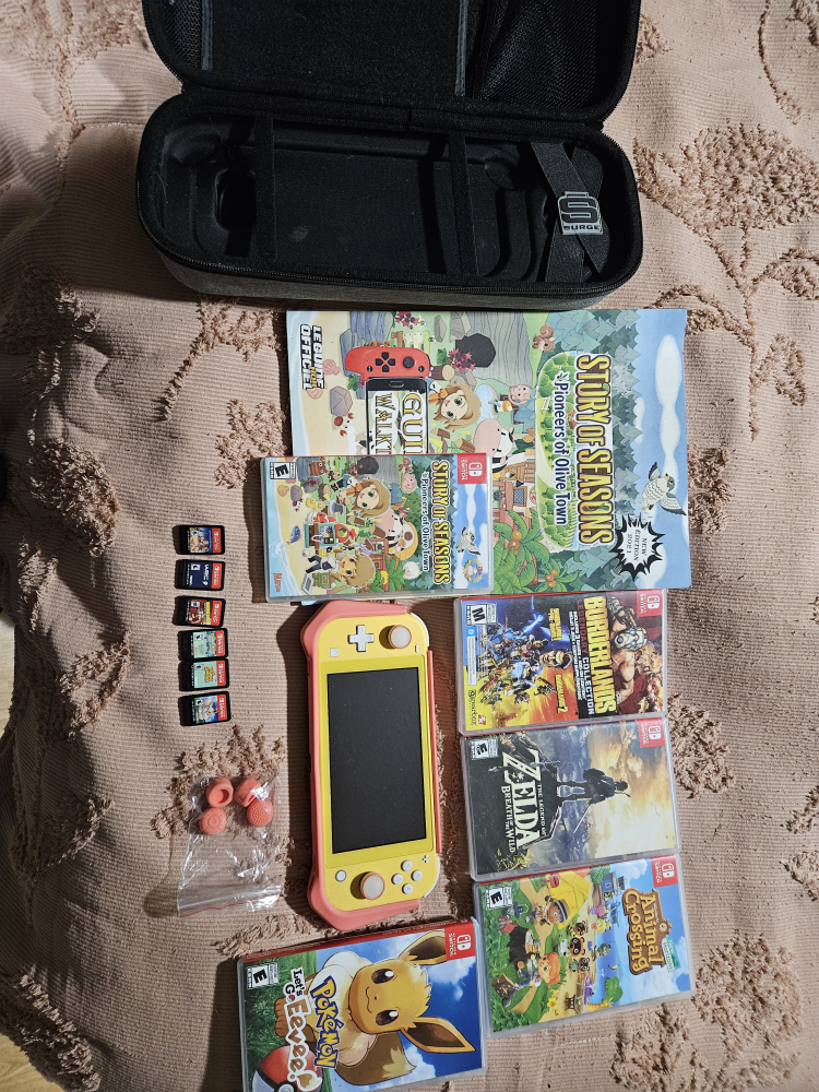 Nintendo Switch Lite + Games + Accessories Bundle - photo 5