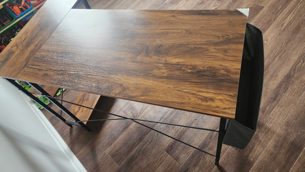 L-Shaped Computer Desk with Storage - photo 2