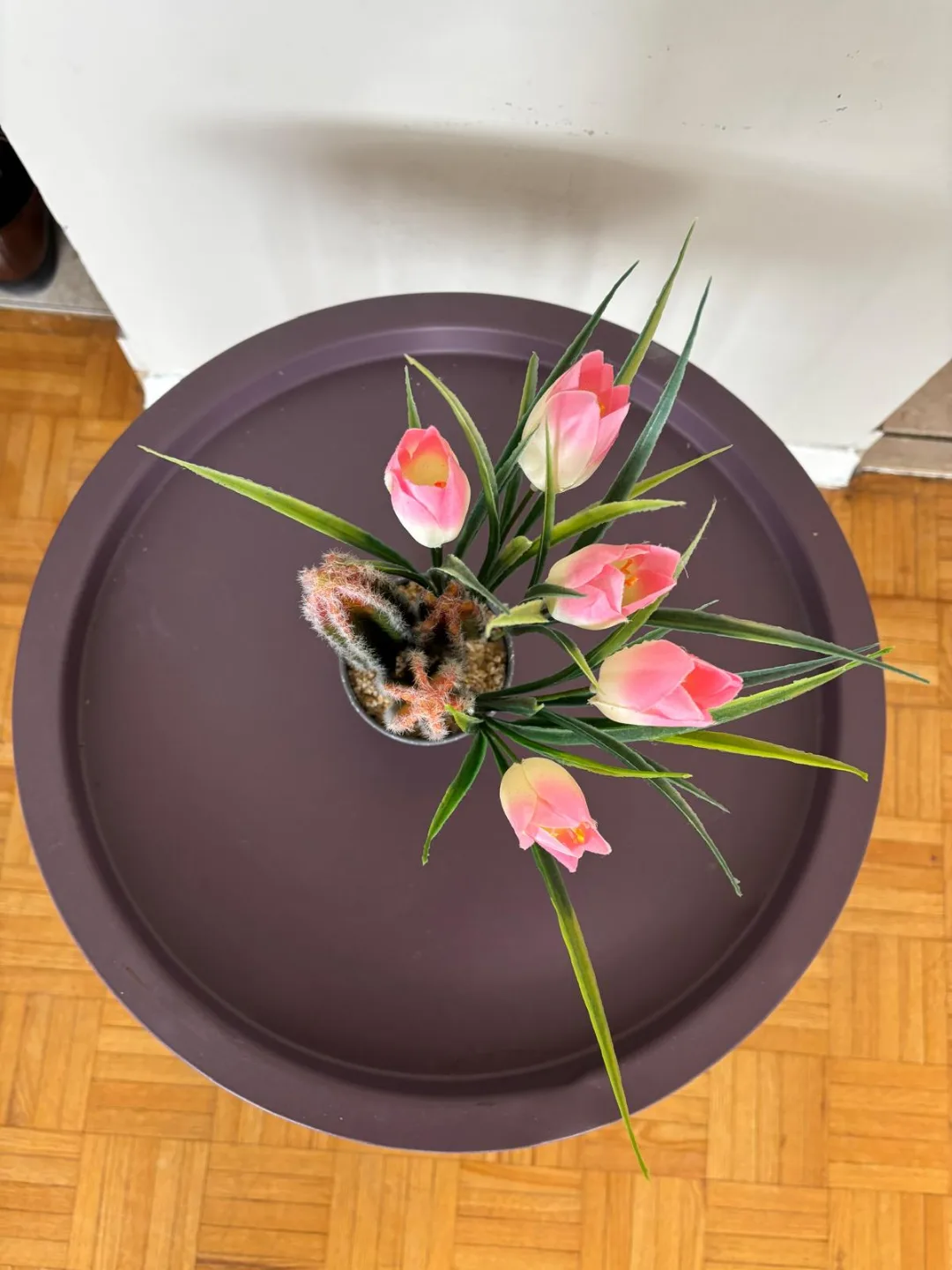 Purple Metal Side Table image indicator(3)